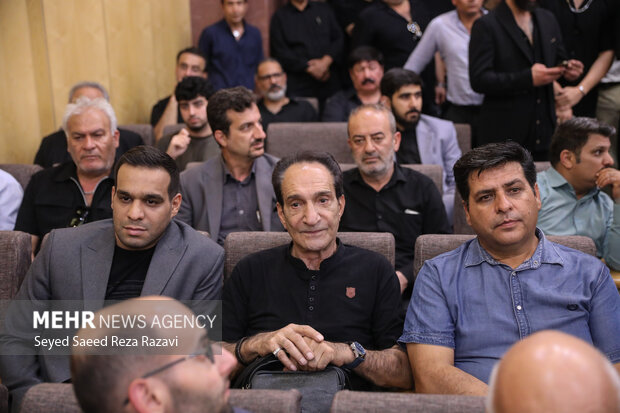مراسم ترحیم اکبر عبدی