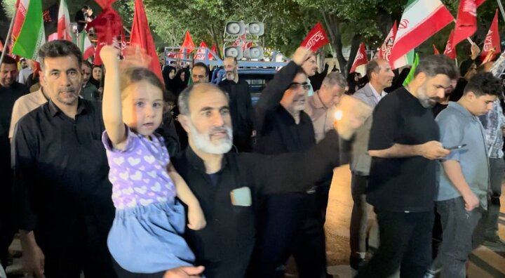 بعثت خیابانی مردم شهرکرد در شب ۱۵۱