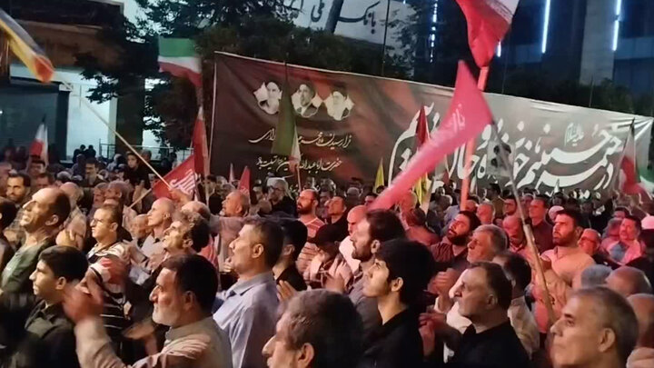 شور انقلابی مردم بابل در خیابان