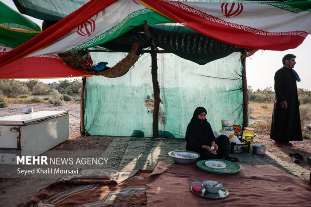 موکب‌های روستایی در راه حسین(ع)