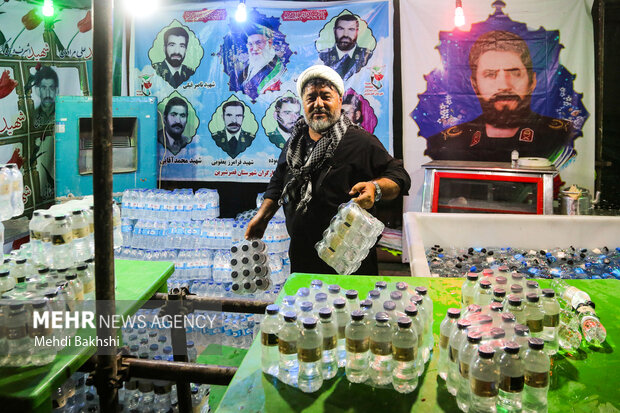 تردد زوار اربعین حسینی در مرز خسروی