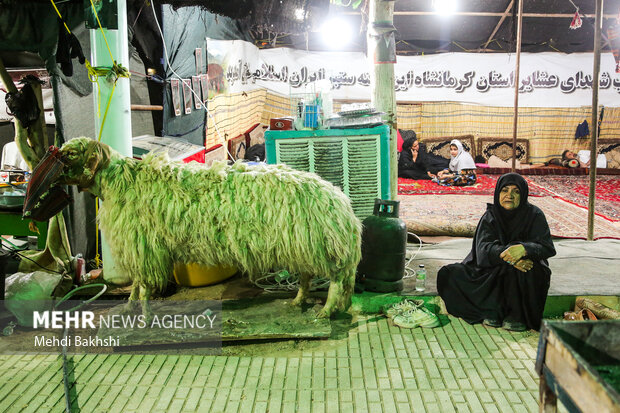 تردد زوار اربعین حسینی در مرز خسروی