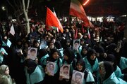 بدرقه کاروان دانش‌آموزی اربعین در مشهد