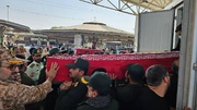 VIDEO: Bodies of 5 IRGC forces martyred in US-Saudi attacks