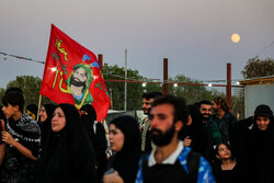 Red flag of ‘revenge’ for late Leader from Najaf to Karbala