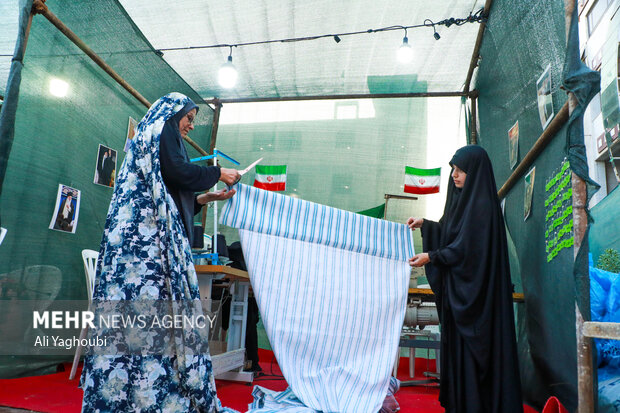 آماده سازی موکب محسنین گیلان در کربلای معلی