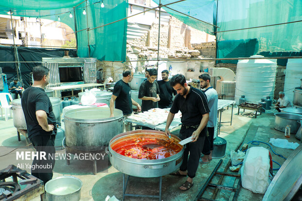 آماده سازی موکب محسنین گیلان در کربلای معلی