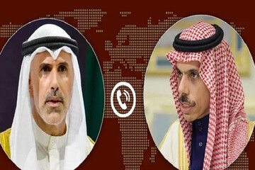 محورهای رایزنی تلفنی وزیران خارجه کویت و عربستان