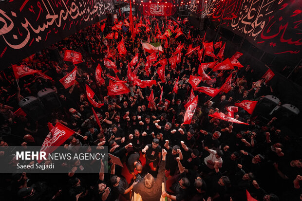 شب سوم عزاداری اربعین هیئت ریحانه الحسین(ع)