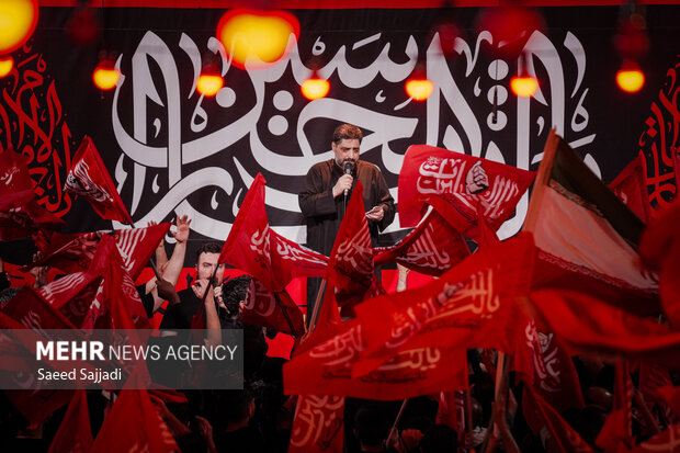 شب سوم عزاداری اربعین هیئت ریحانه الحسین(ع)