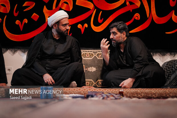 شب سوم عزاداری اربعین هیئت ریحانه الحسین(ع)