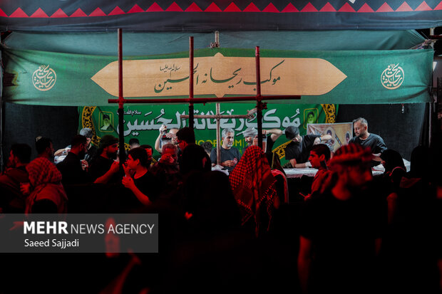 شب سوم عزاداری اربعین هیئت ریحانه الحسین(ع)