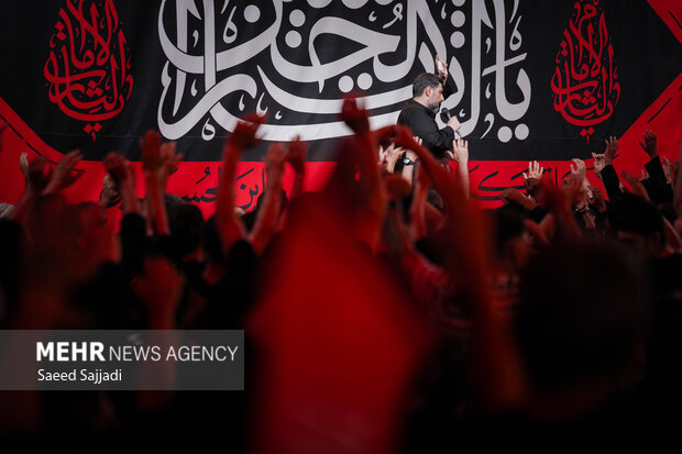 شب سوم عزاداری اربعین هیئت ریحانه الحسین(ع)