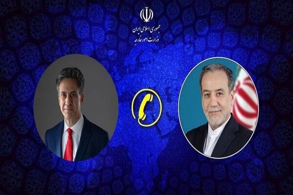 هشدار عراقچی به وزیر خارجه انگلیس درباره همکاری با متجاوزان هشدار عراقچی به وزیر خارجه انگلیس درباره همکاری با متجاوزان