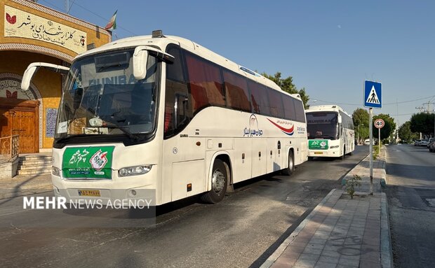 جابجایی حدود ۱۷ هزار بوشهری با ناوگان عمومی به مرز شلمچه