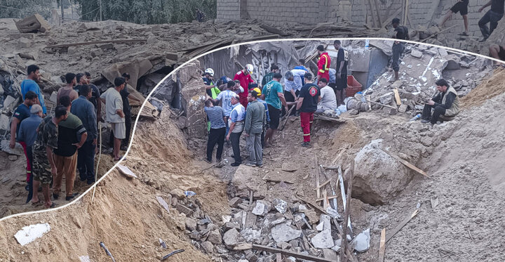 ئەمریکا بۆمبی یەک تۆنی لە گەڕەکێکی نیشتەجێ بوونی باشووری ئێران دا