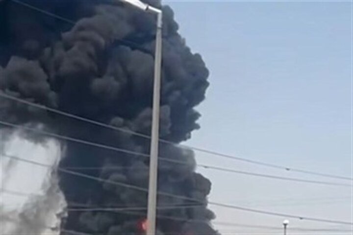 Fire breaks out at a refinery in Erbil of Iraq