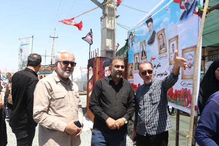 فرماندار کرمانشاه از روند خدمت‌رسانی به زائران اربعین بازدید کرد