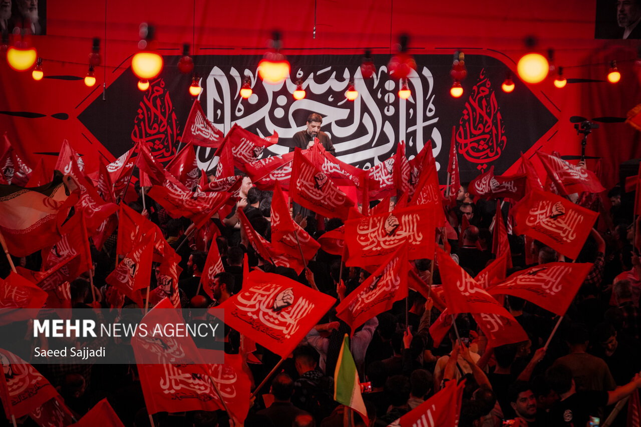 شب سوم عزاداری اربعین هیات ریحانه الحسین(ع)