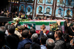 تشییع  پیکر شهید «محمود ملاجباری» در تبریز