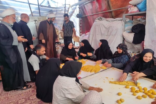 کلوچه‌های شیرین خدمت؛ نذر عاشقانه خادمان خراسان جنوبی در کاظمین