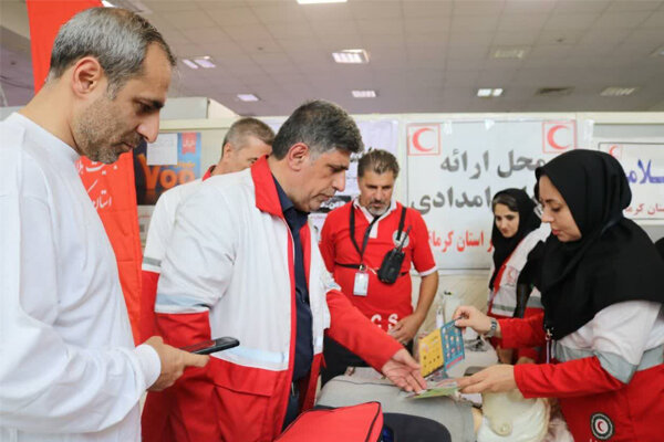 بازدید بازرسان هلال‌احمر آذربایجان‌شرقی از روند خدمت‌رسانی به زائران