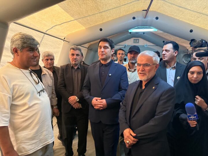 بازدید رئیس ستاد مرکزی اربعین کشور از مرز باشماق مریوان بازدید رئیس ستاد مرکزی اربعین کشور از مرز باشماق مریوان