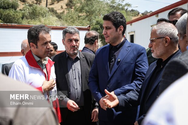 بازدید رئیس ستاد مرکزی اربعین کشور از مرز باشماق مریوان