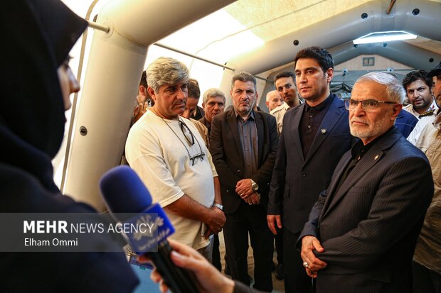بازدید رئیس ستاد مرکزی اربعین کشور از مرز باشماق مریوان