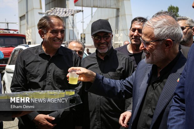 بازدید رئیس ستاد مرکزی اربعین کشور از مرز باشماق مریوان