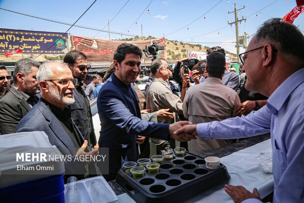 بازدید رئیس ستاد مرکزی اربعین کشور از مرز باشماق مریوان