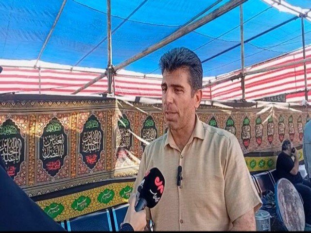 تلاش موکب‌داران کردستانی برای خدمت رسانی به زائران اربعین حسینی