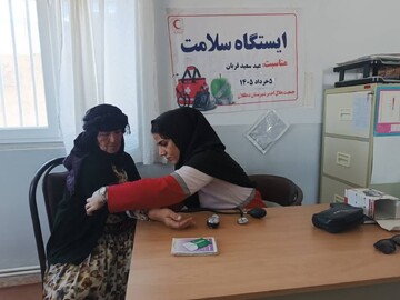 اینفوگرافیک؛ بهره‌مندی بیش از ۱۲ هزار نفر از خدمات هلال‌احمر کردستان