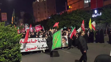اجتماع حسینی خونخواهی رهبر شهید در بابل