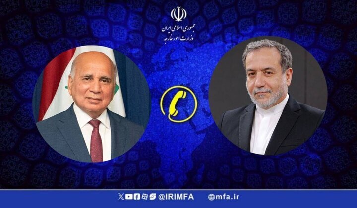 وزيرا خارجية إيران والعراق يناقشان مستجدات المنطقة