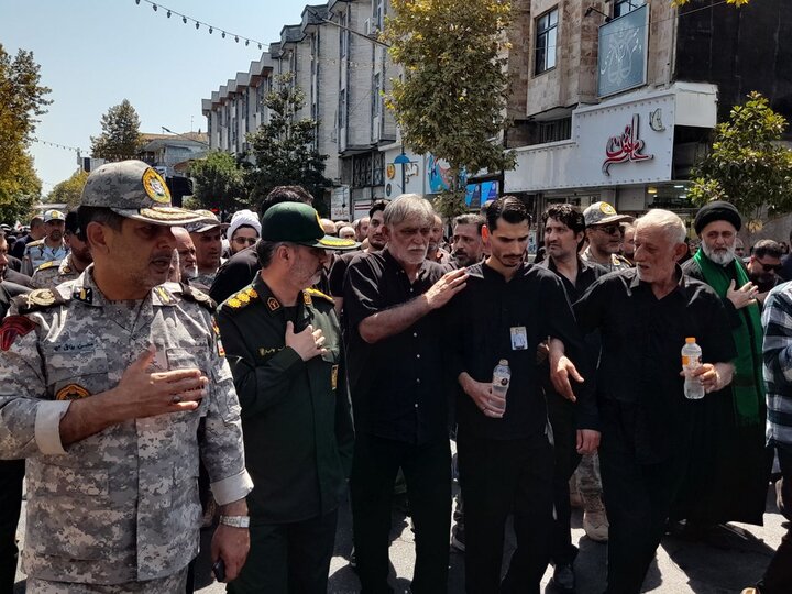 پیکر دریانورد شهید «نیما مرادی» در زادگاهش بندرانزلی آرام گرفت