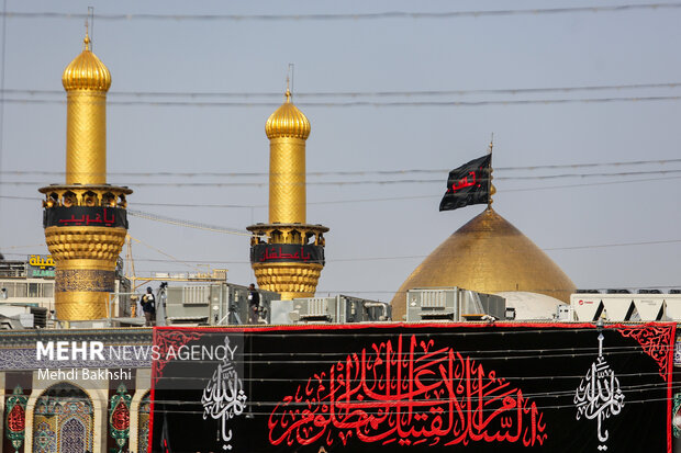 عزاداری قبیله «بنی‌عامر» در بین‌الحرمین  
