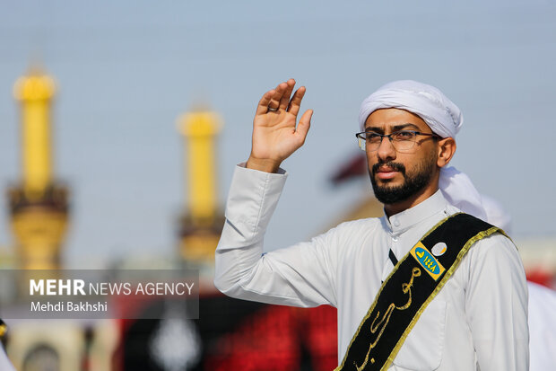 عزاداری قبیله «بنی‌عامر» در بین‌الحرمین  