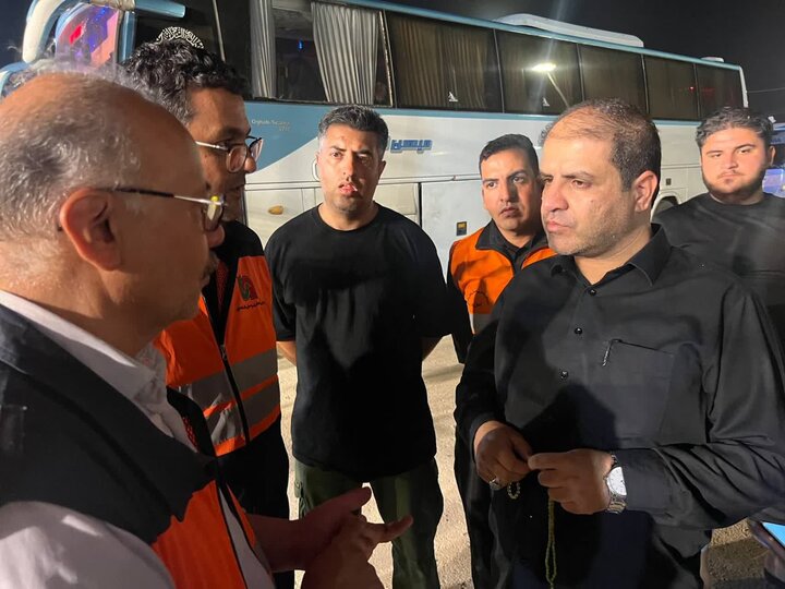شوق خدمت در مسیر اربعین؛ بسیج یزد برای تسهیل سفر زائران در موج بازگشت