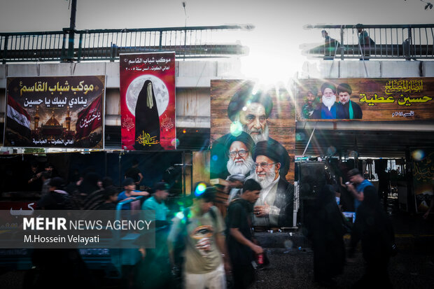 از نجف تا کربلا با یاد «آقای شهید ایران»