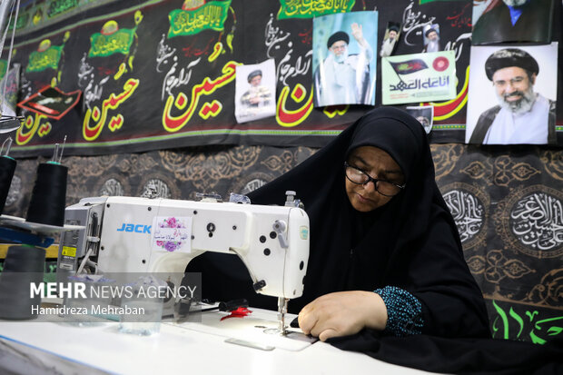 خدمت در راه حسین(ع)