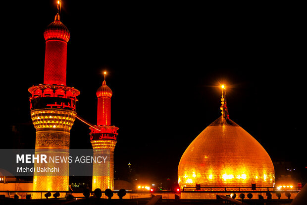 عزاداری دل‌دادگان حسینی در کربلا