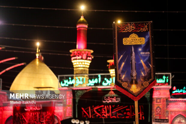 عزاداری دل‌دادگان حسینی در کربلا