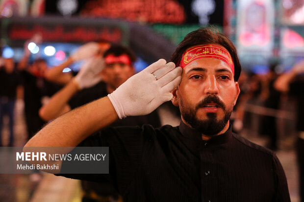 عزاداری دل‌دادگان حسینی در کربلا