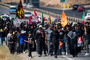 Arbaeen marked in Zanjan