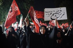 عزاداری اصحاب رسانه در سوگ شهادت امام رضا (ع)