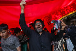 گزارش مراسم جاماندگان اربعین حسینی در کرمانشاه