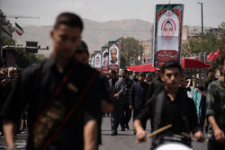 فریاد «خونخواهی» در مسیر عاشقی؛ پیاده‌روی دلدادگان حسینی در اسفرورین