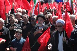 تبریز هم‌قدم با زائران کربلا؛جلوه‌ عاشقی در راهپیمایی جاماندگان اربعین