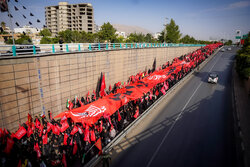 مراسم جاماندگان اربعین در شیراز